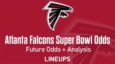 Atlanta Falcons Super Bowl Odds 2024: Updated .